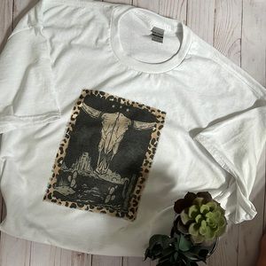 Western short sleeve tshirt